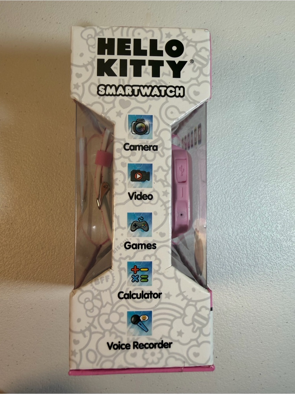 Hello Kitty Pink Kids Smartwatch with Camera & Games Brand New in Box - Picture 3 of 7